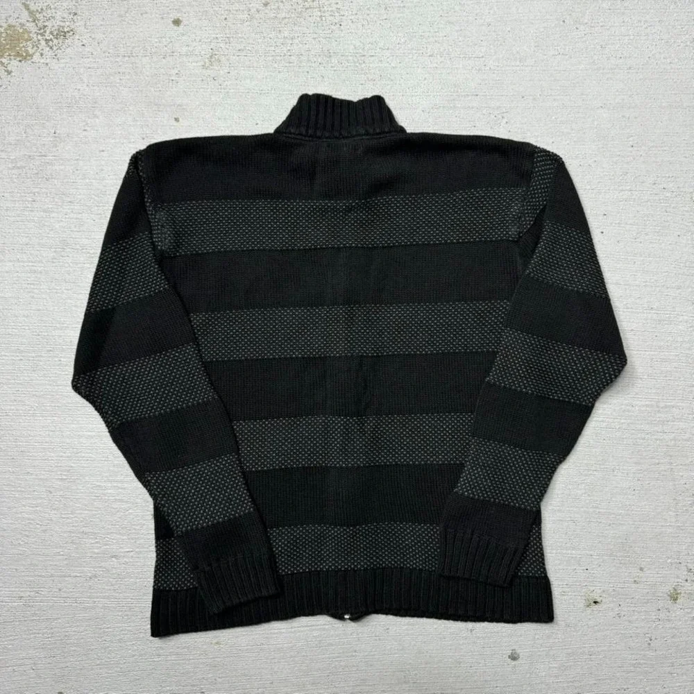Method Zipup Striped Knit Sweater‎ Size XL
